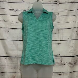 Lady Hagen | Women's Golf Green Sleeveless Top Size XS